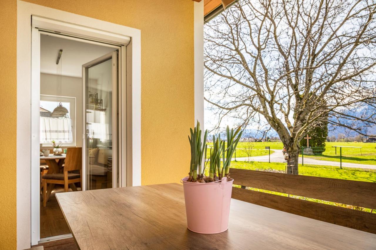 Ferienhaus Schlagerbauer Biohof Salzburg Bagian luar foto